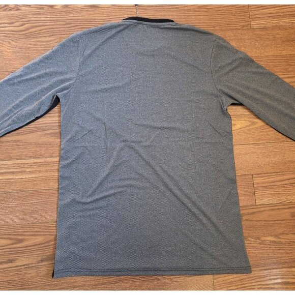 Rawgear Long Sleeve Shirt Mens Size M Black Gray Mesh Back RG428 Athletic NWT - Picture 10 of 11